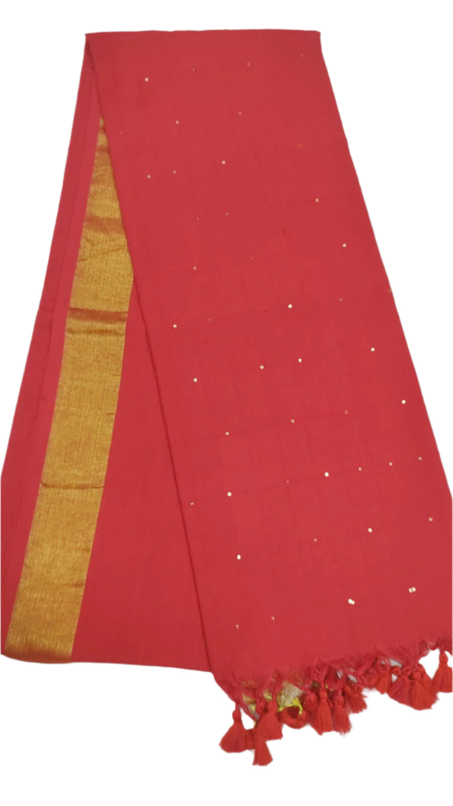 Cotton Sequence Saree