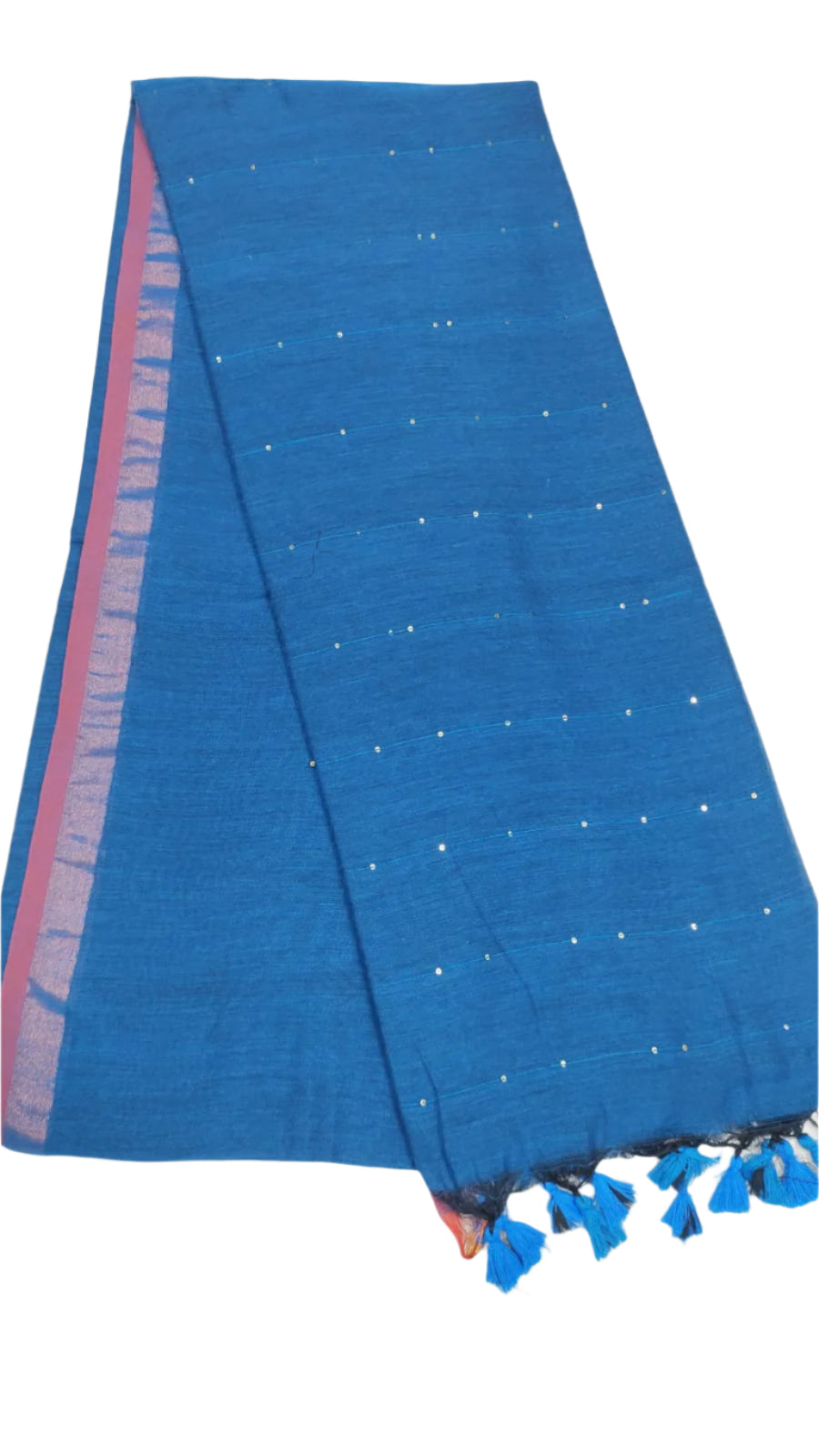 Cotton Sequence Saree