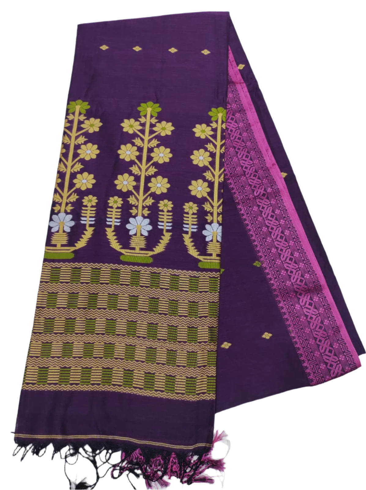 Premium Cotton Mercerized handloom