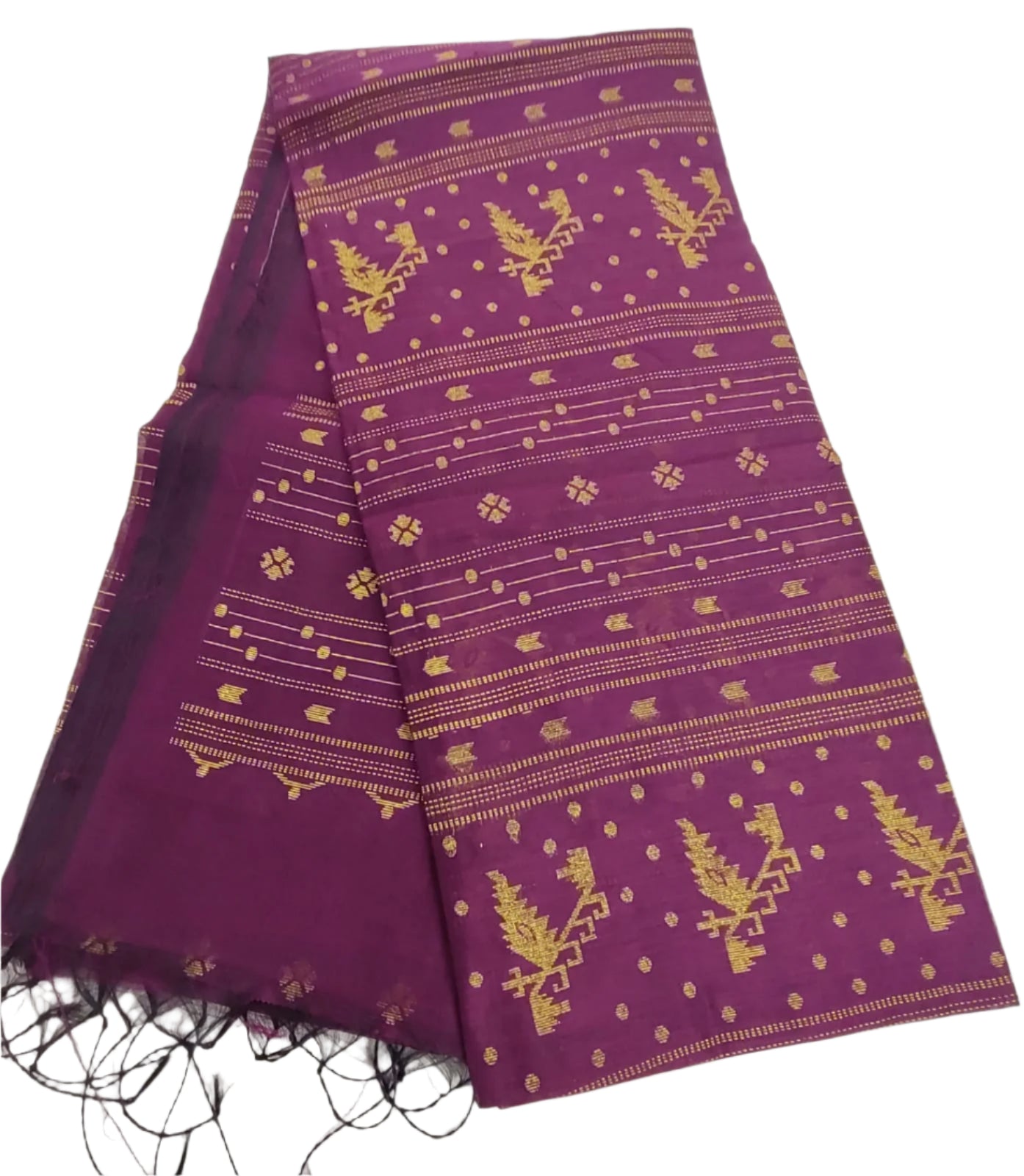 Elegant Cotton Silk Print Sarees