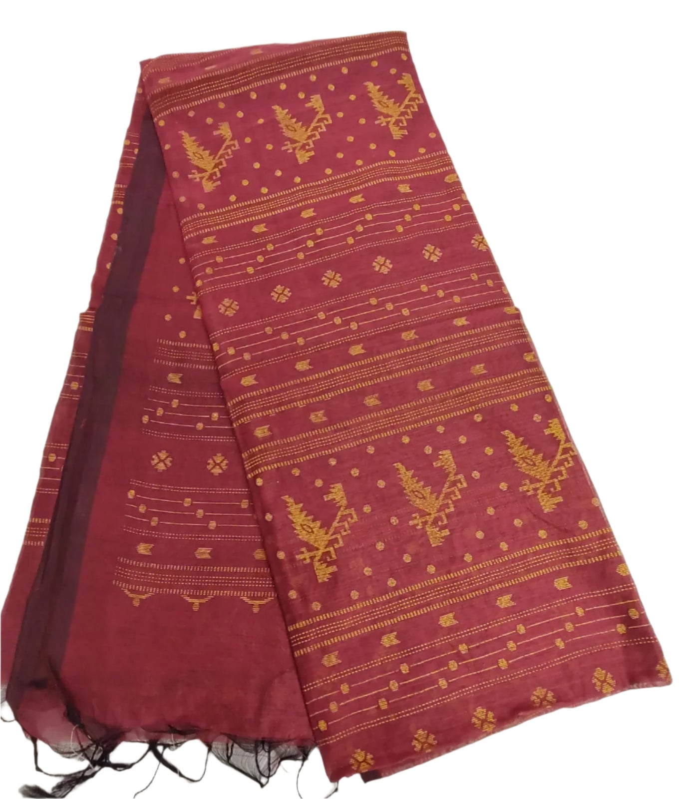 Elegant Cotton Silk Print Sarees