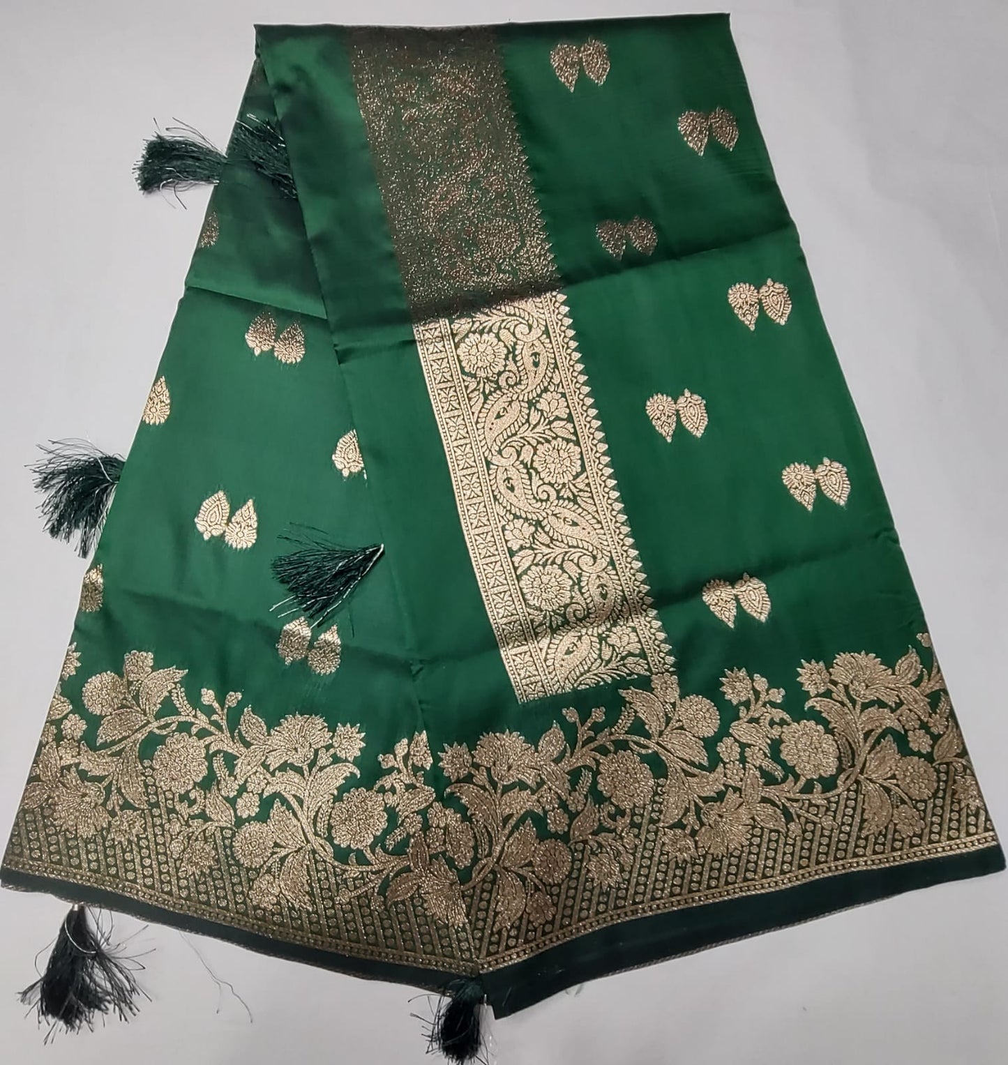 Premium Dual Tone  Katan Silk Saree