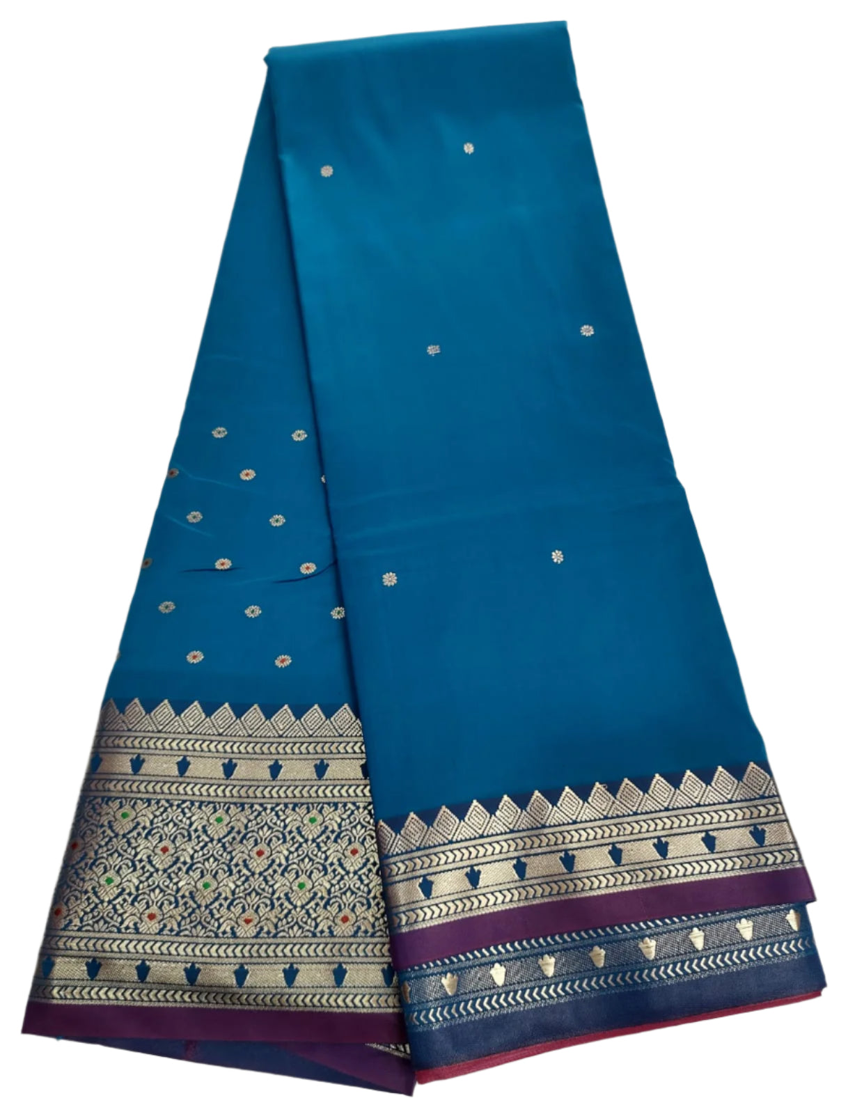 Meenakari Katan Silk Saree