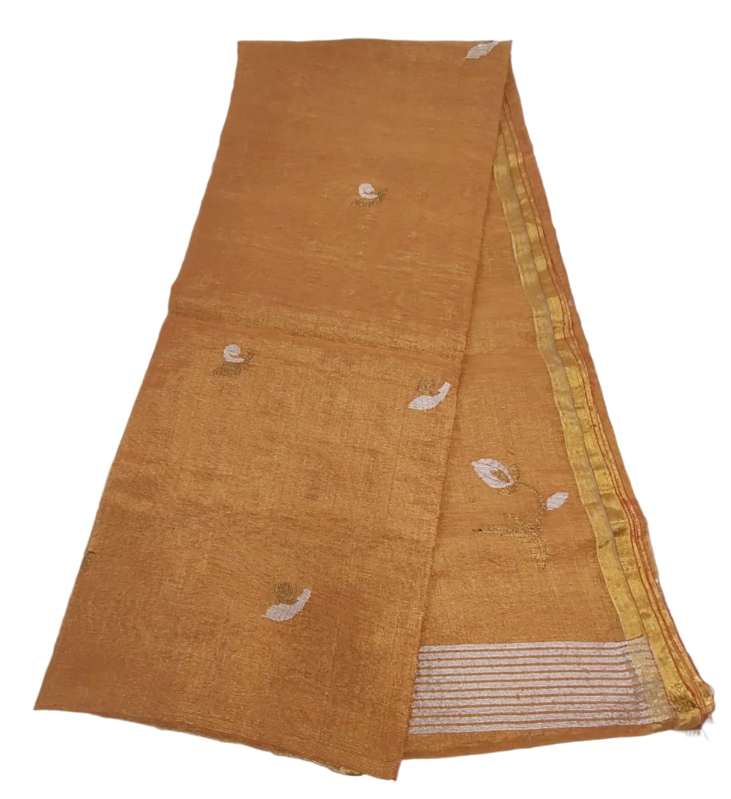 Rich looking silk linen handloom