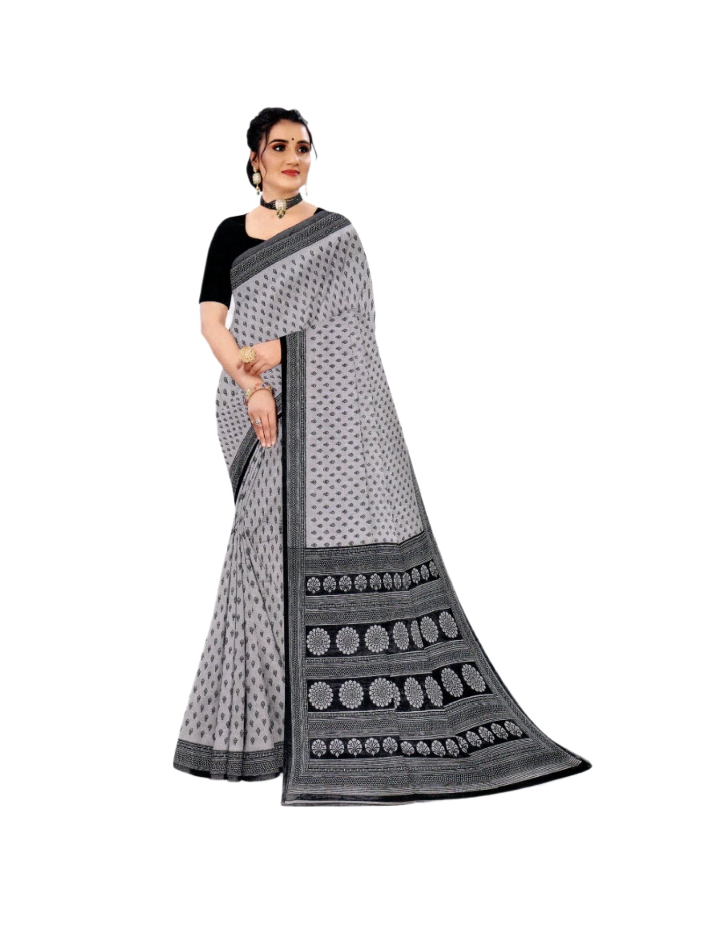 Elegant Tusser Silk Saree