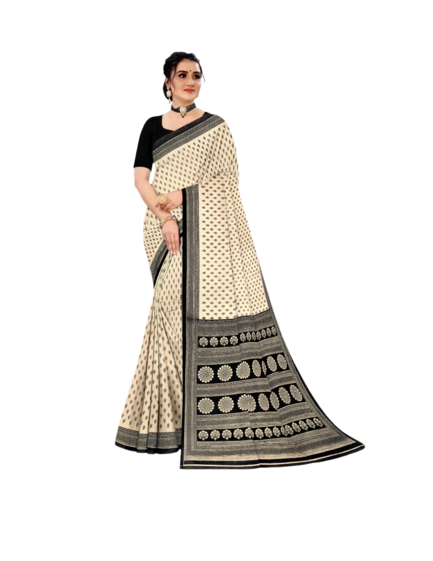 Elegant Tusser Silk Saree